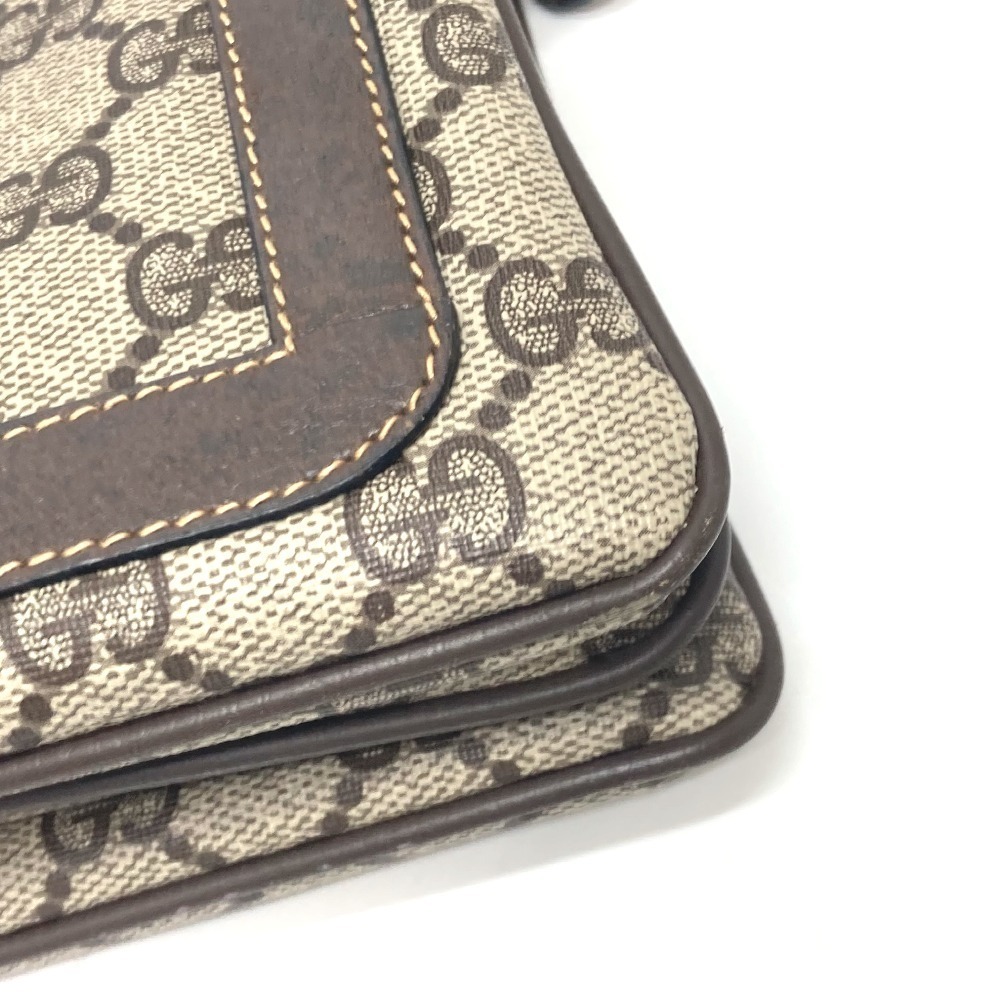 Gucci Sherry Line Crossbody Shoulder Bag Brown Canvas - Picture 8 of 15